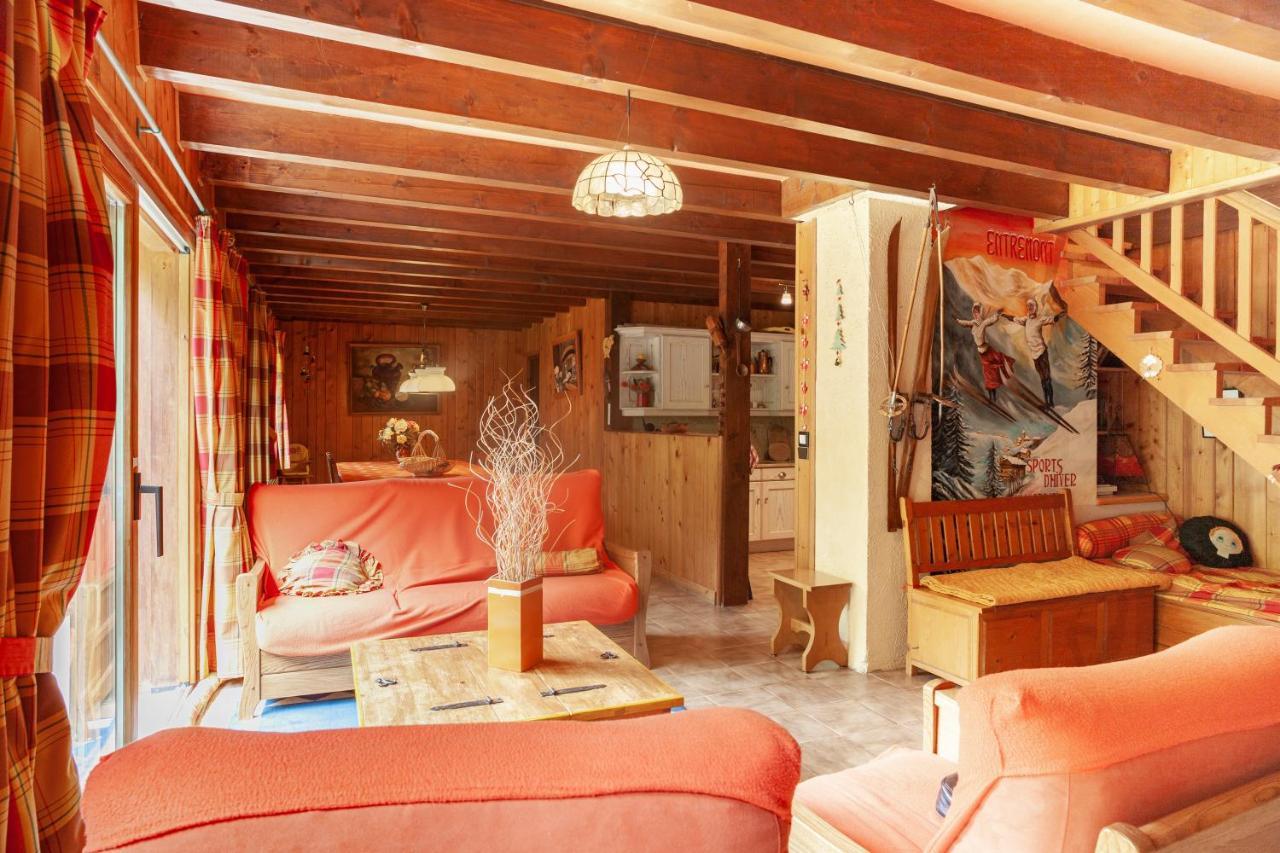 Grand Appartement Proche Gd Bornand Glieres-Val-de-Borne Exterior foto
